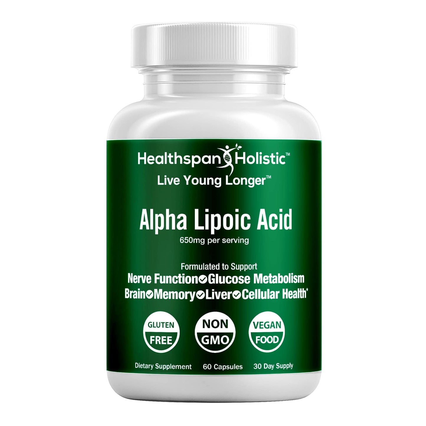 Alpha Lipoic Acid 60 Capsules