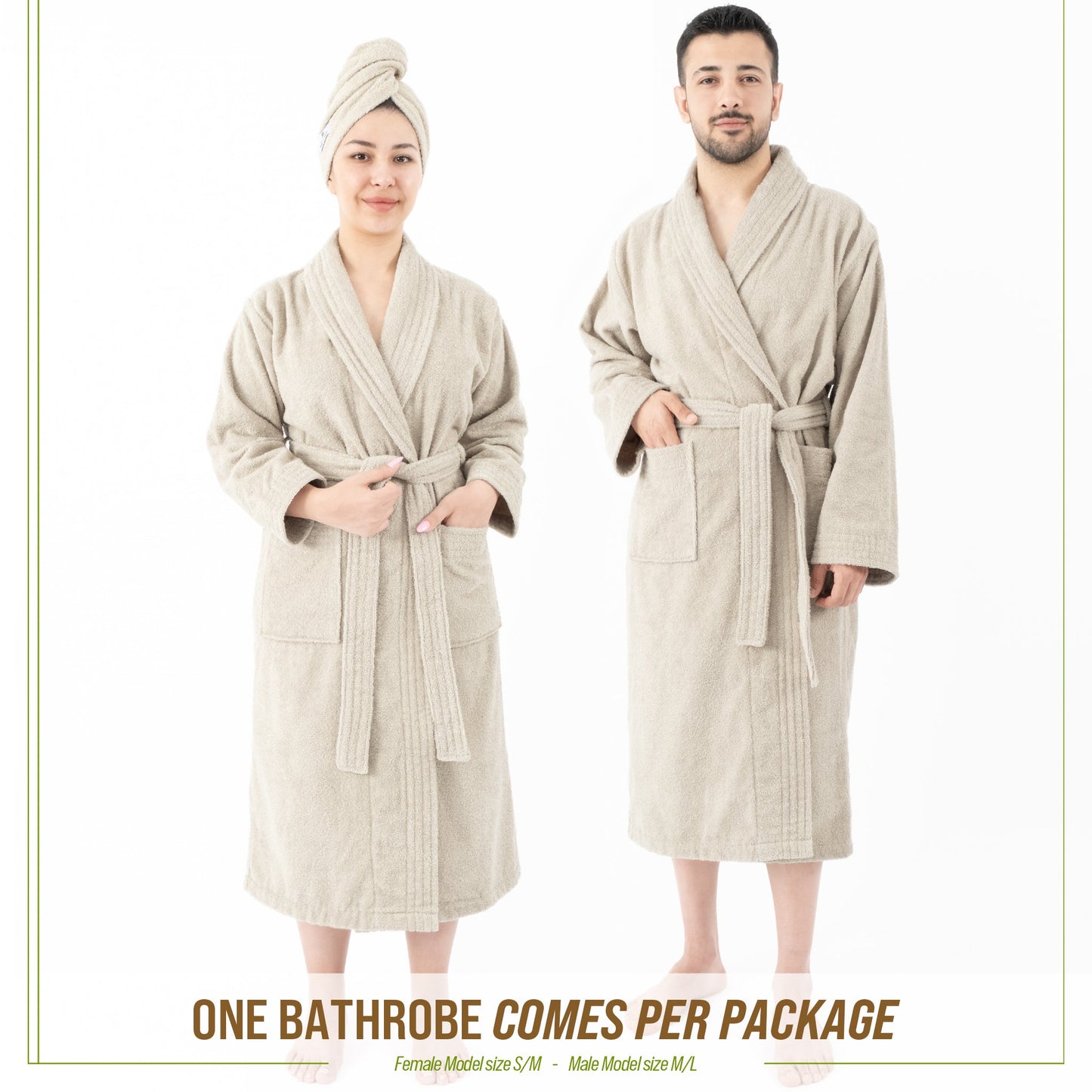 American Soft Linen, 100% Cotton Robes for Women and Men, Soft Lightweight Unisex Couple Turkish Bathrobes Wholesale