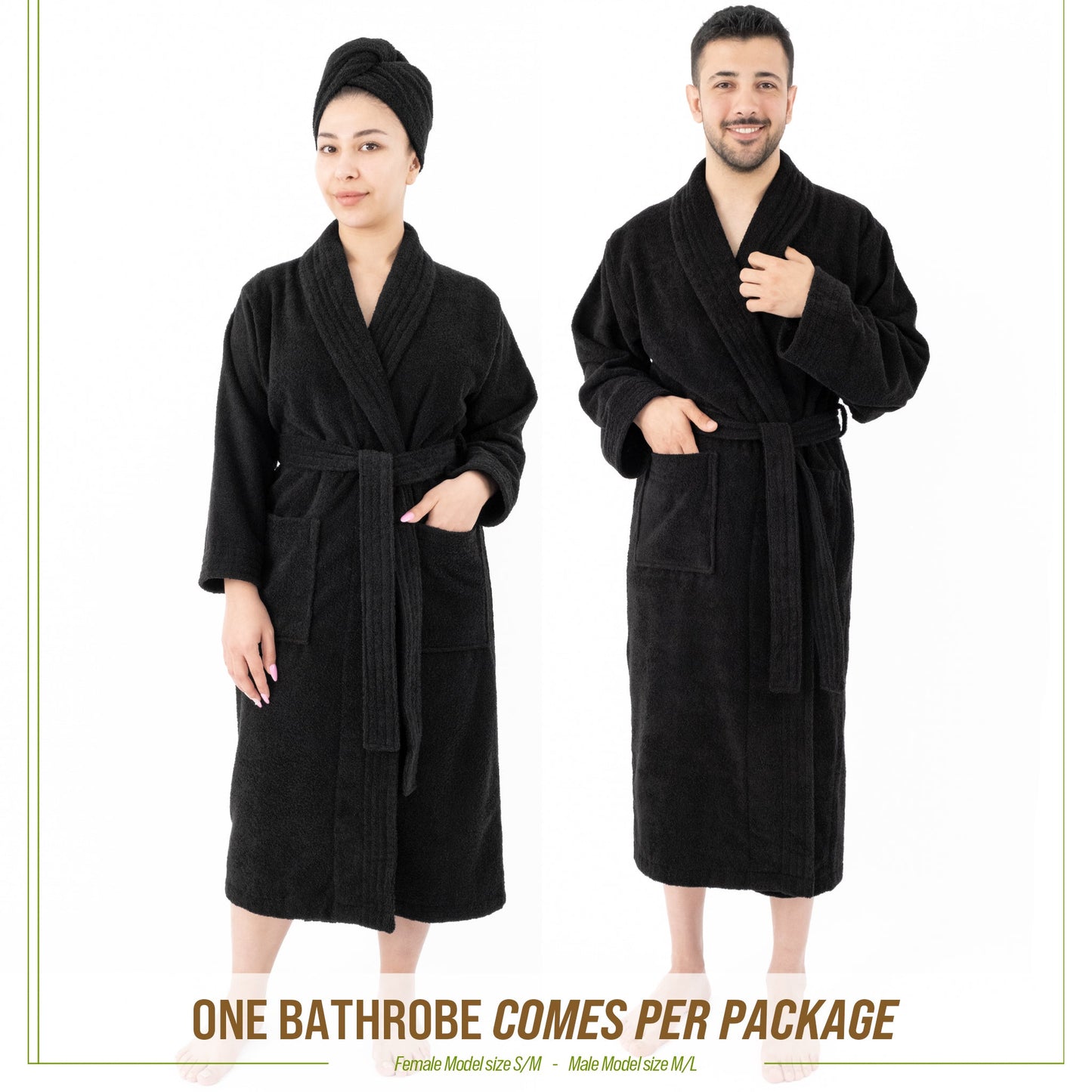 American Soft Linen, 100% Cotton Robes for Women and Men, Soft Lightweight Unisex Couple Turkish Bathrobes Wholesale