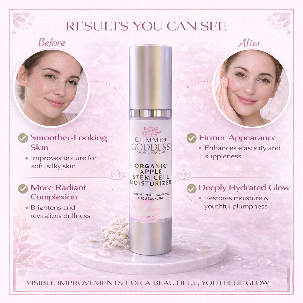 Organic Apple Stem Cell Moisturizer – Anti-Aging Treatment