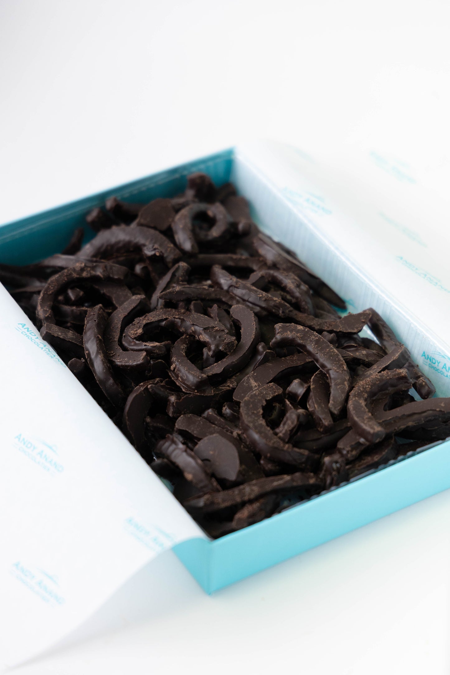 Andy Anand 60% Dark Chocolate Cherry Peel, Vegan, Gluten-Free, 1 lb Gift Box (Approx. 105 Hand-Dipped Pieces) – Premium Italian Gourmet Treat