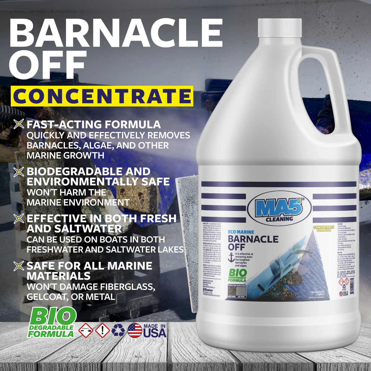 MA5X Barnacle Remover - Marine Hull & System Cleaner