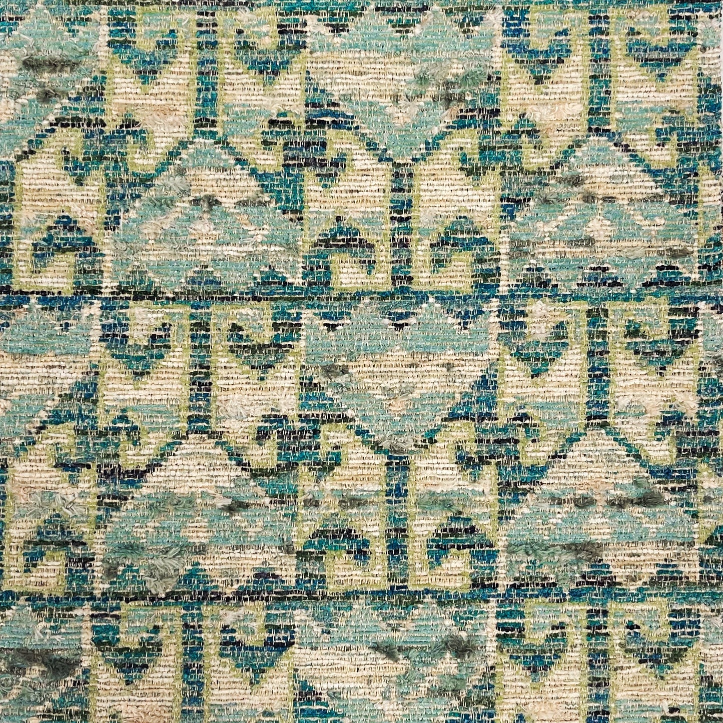 BAZAAR - GEOMETRIC JACQUARD UPHOLSTERY FABRIC BY THE YARD