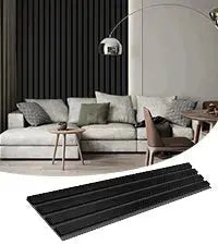 Solid Wood Acoustic Slat Wall Panels (Broad Strip)