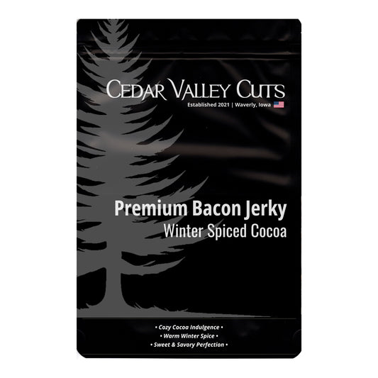 Winter Spiced Cocoa Premium Bacon Jerky