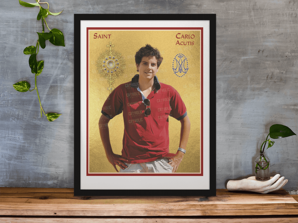 St. Carlo Acutis Icon Print | Various Sizes