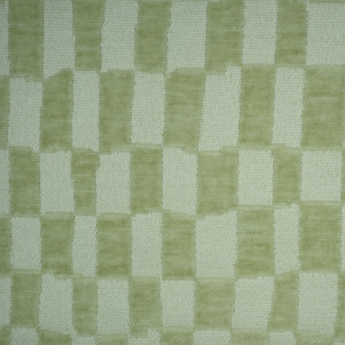 CHECKMATE - CHECKERED DESIGN CHENILLE UPHOLSTERY FABRIC