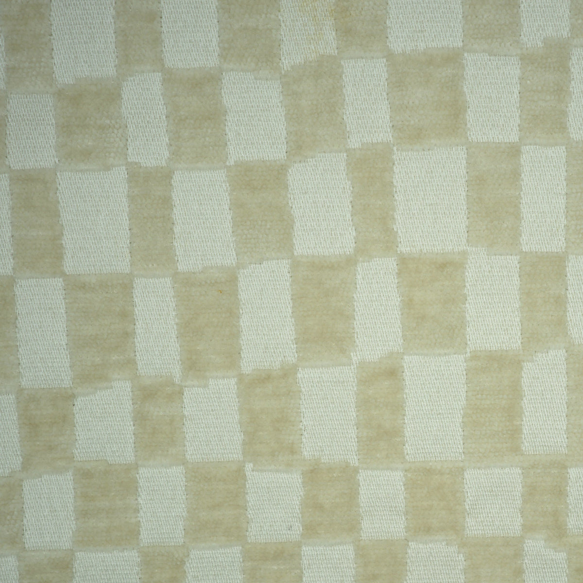 CHECKMATE - CHECKERED DESIGN CHENILLE UPHOLSTERY FABRIC