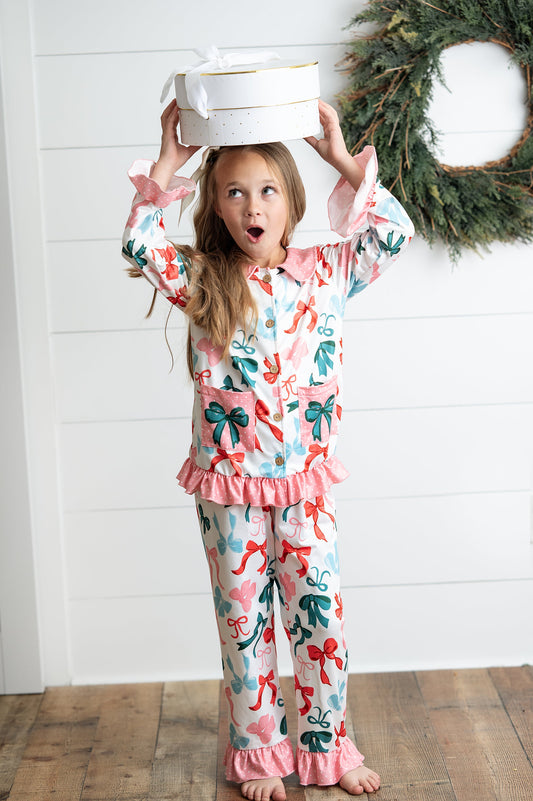 Christmas Bow Lounge Set