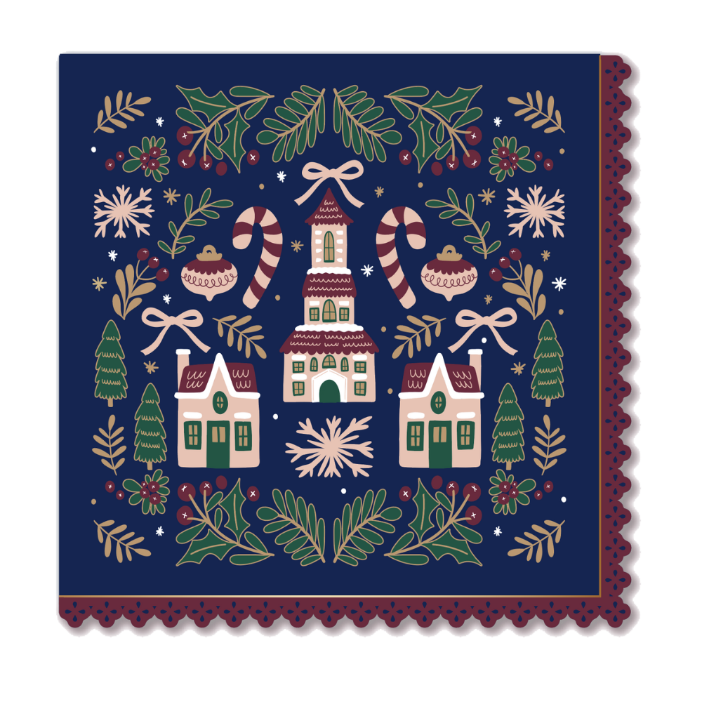 Classic Christmas Icons - Large Napkins