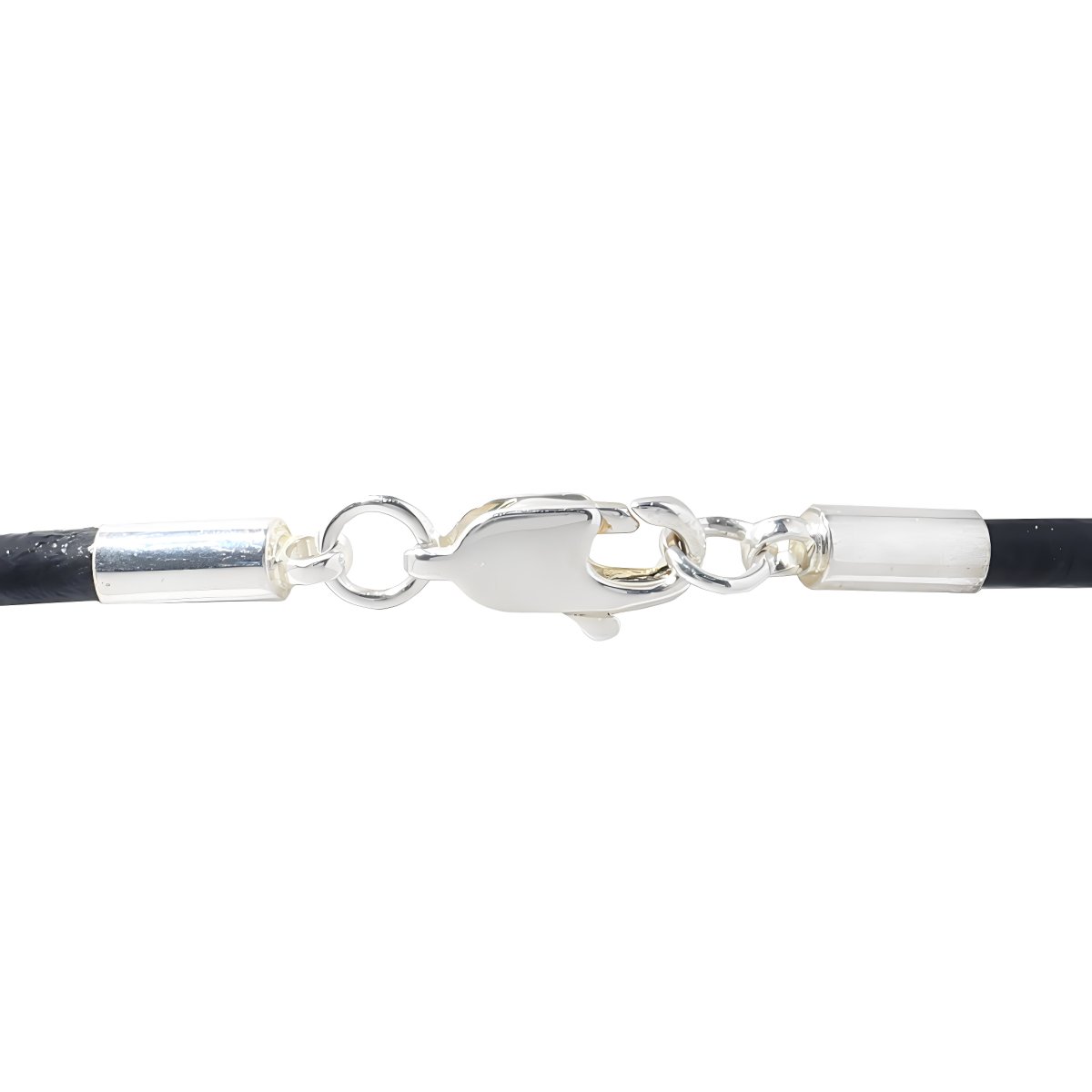 Colon Cancer Awareness Black Leather Cord Bracelets