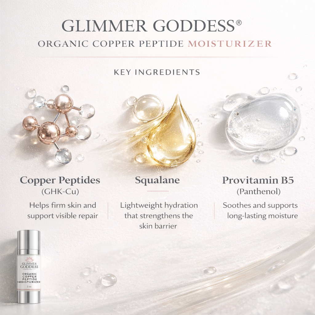 Organic Copper Peptide Moisturizer – Firming & Smoothing