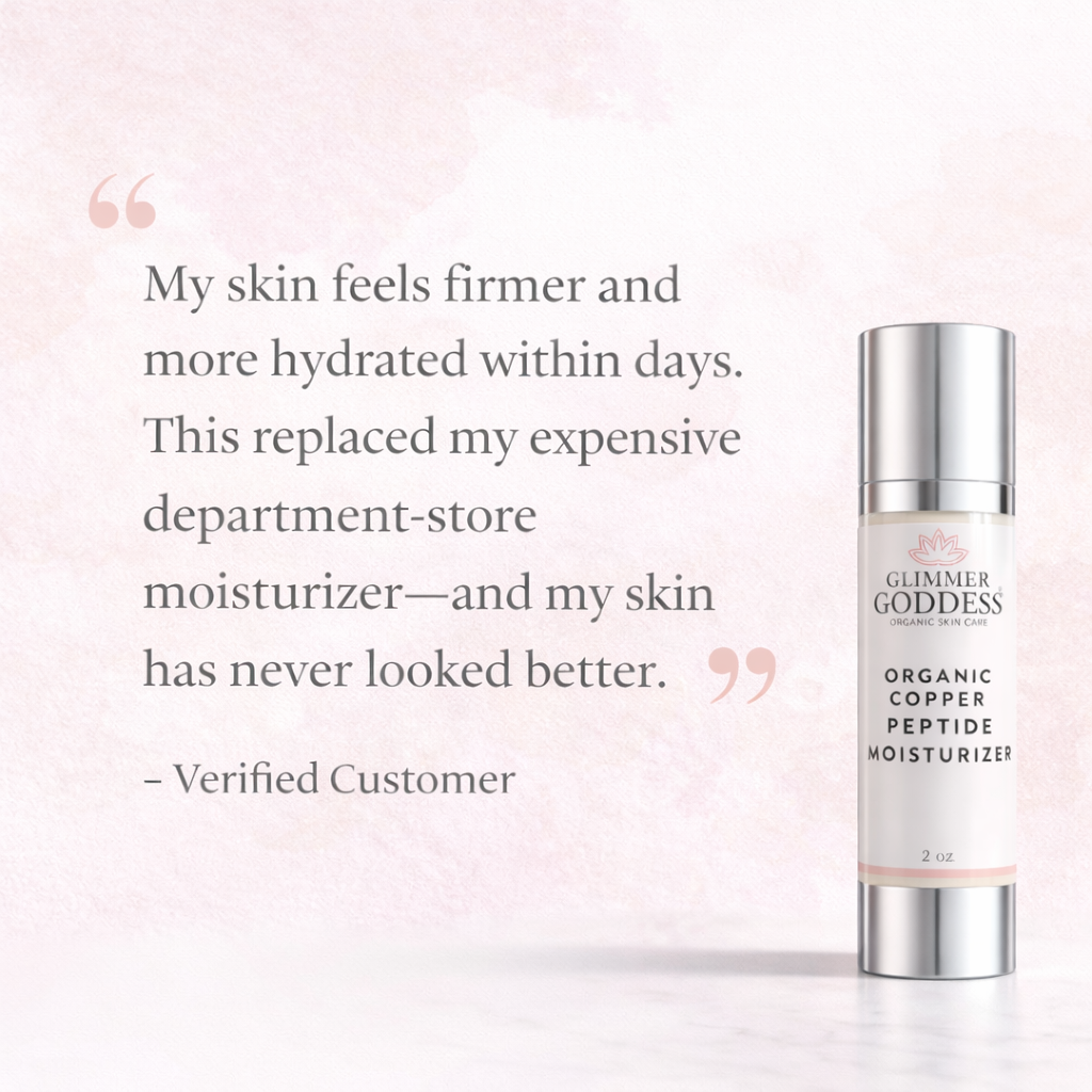 Organic Copper Peptide Moisturizer – Firming & Smoothing