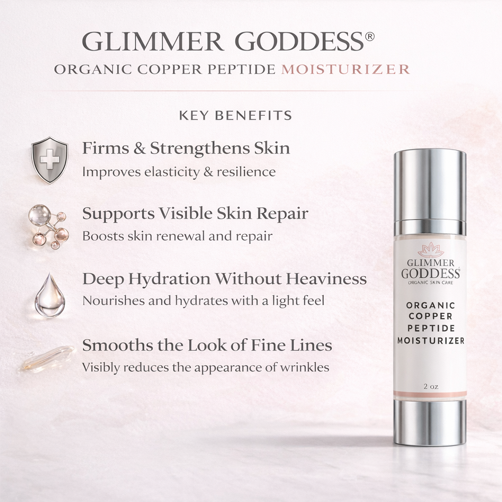 Organic Copper Peptide Moisturizer – Firming & Smoothing
