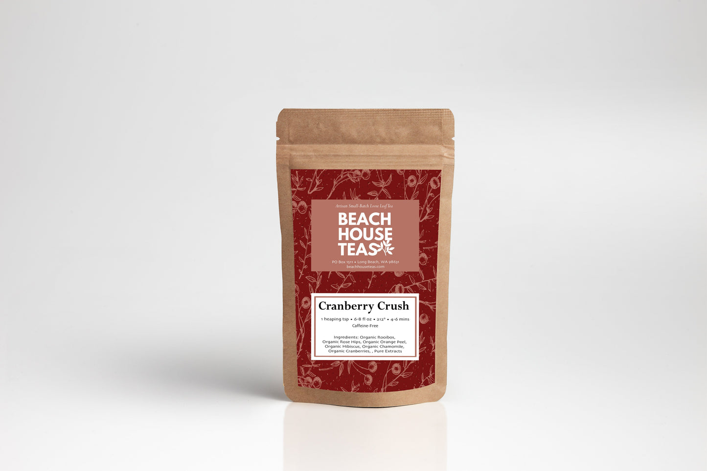 Cranberry Rose Hibiscus & Cranberries Herbal Tea