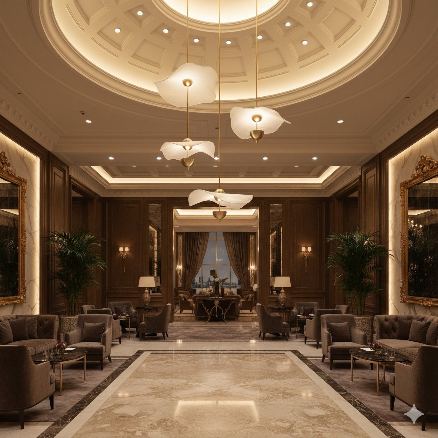 Creative Lotus Pendant Light