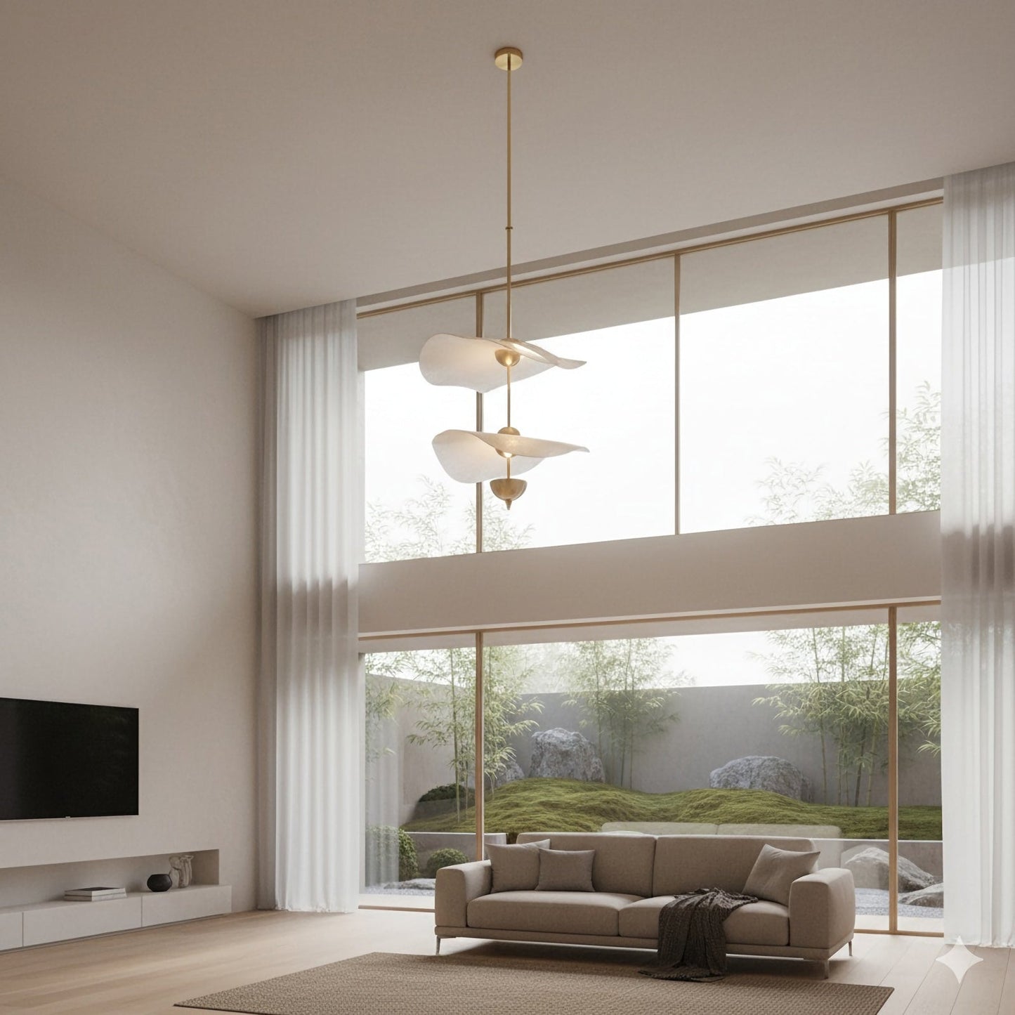 Creative Lotus Pendant Light