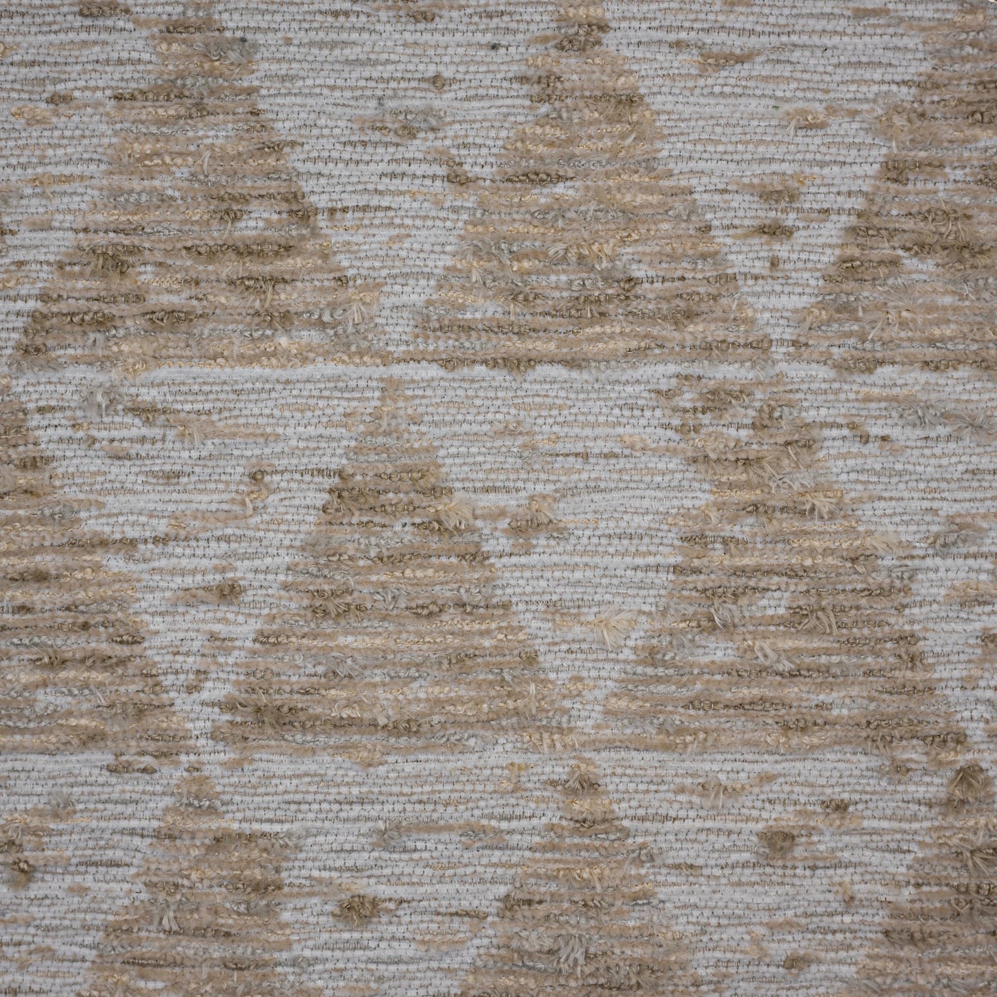 DENALI - TEXTURAL GEOMETRIC JACQUARD CHENILLE ORGANIC UPHOLSTERY FABRIC BY THE YARD
