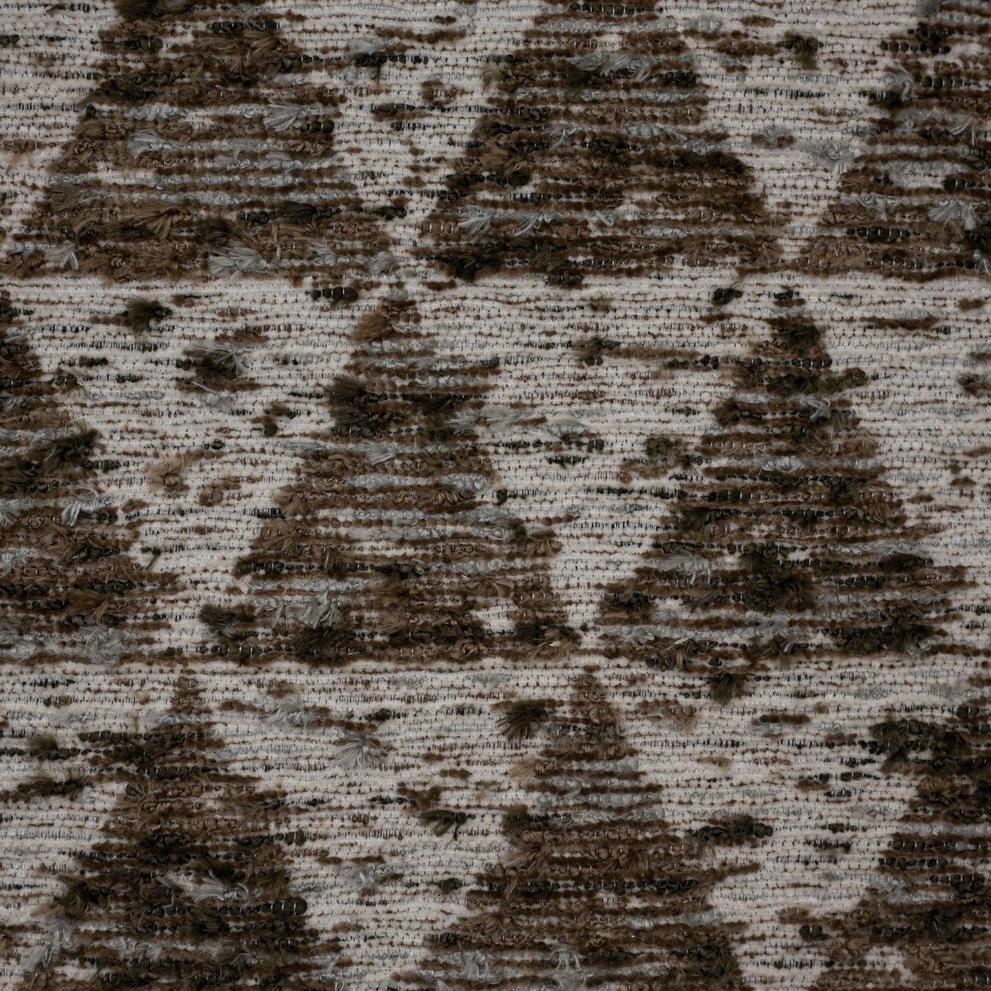 DENALI - TEXTURAL GEOMETRIC JACQUARD CHENILLE ORGANIC UPHOLSTERY FABRIC BY THE YARD