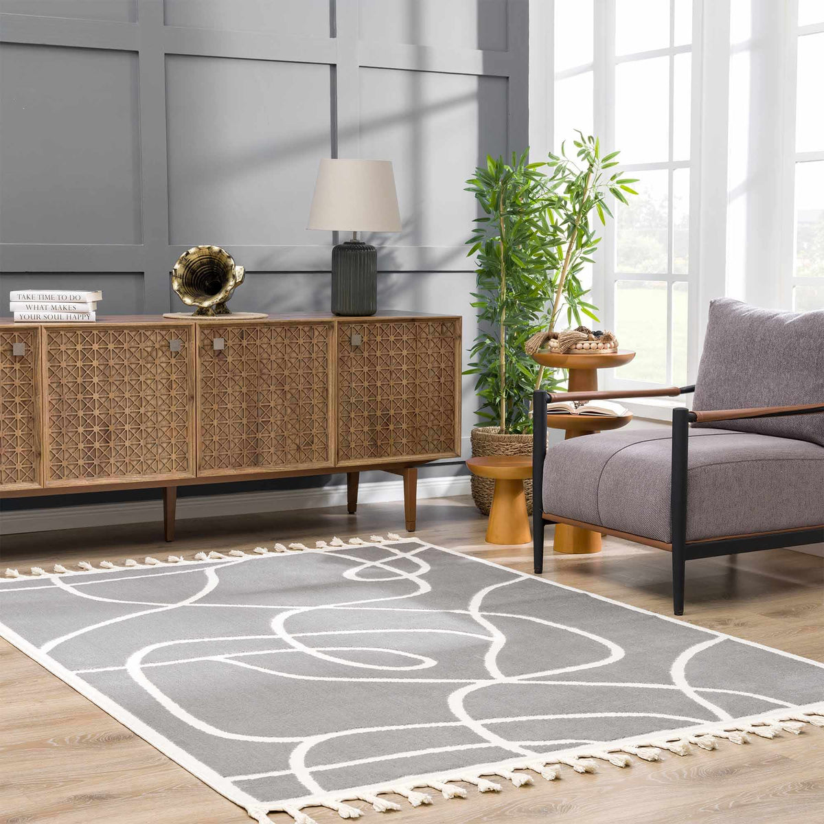 Azana Gray Area Rug