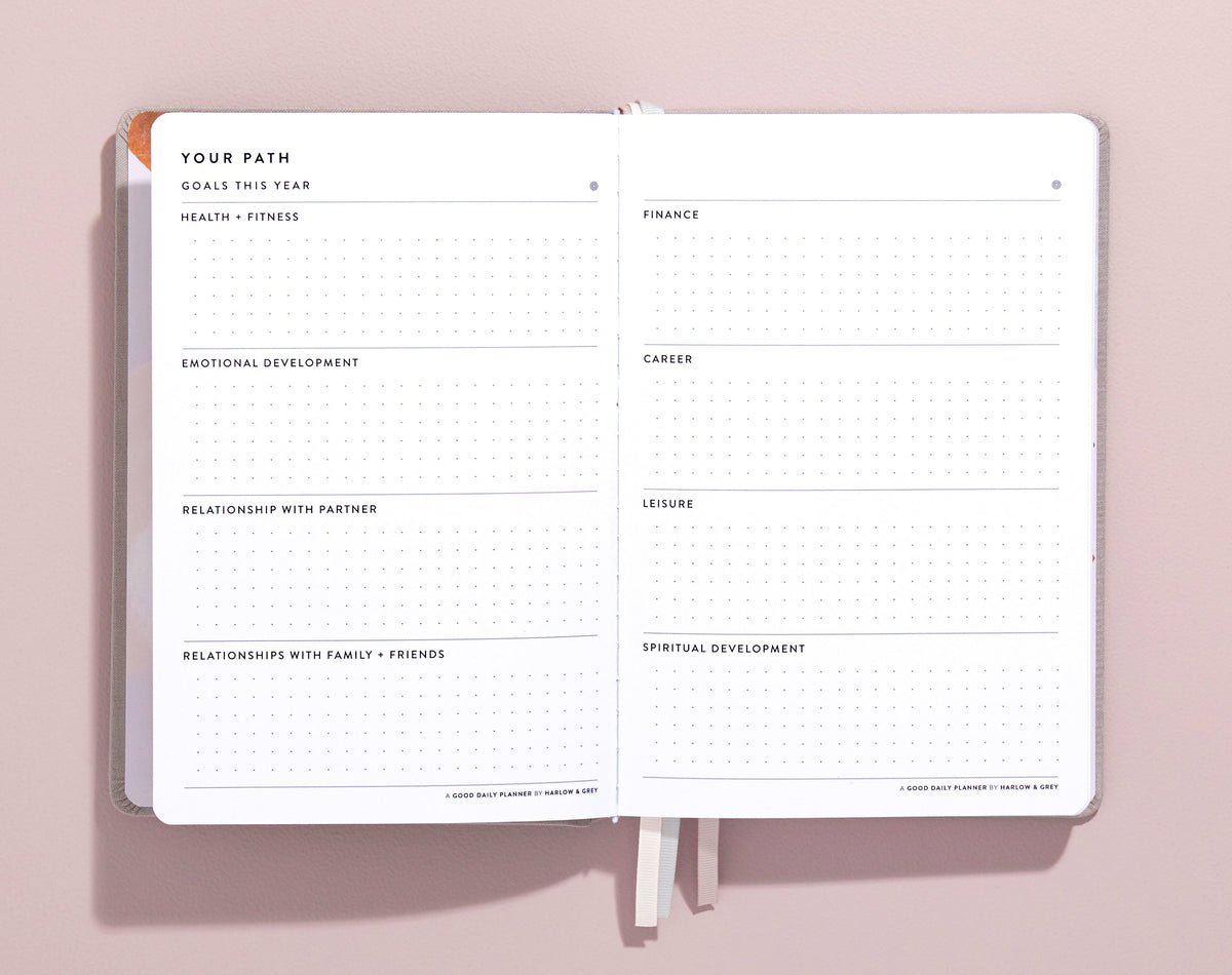 A Good Daily Planner (6-months undated)