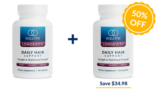 Buy 1 + Get 2nd 50% Off Daily Hair Support
