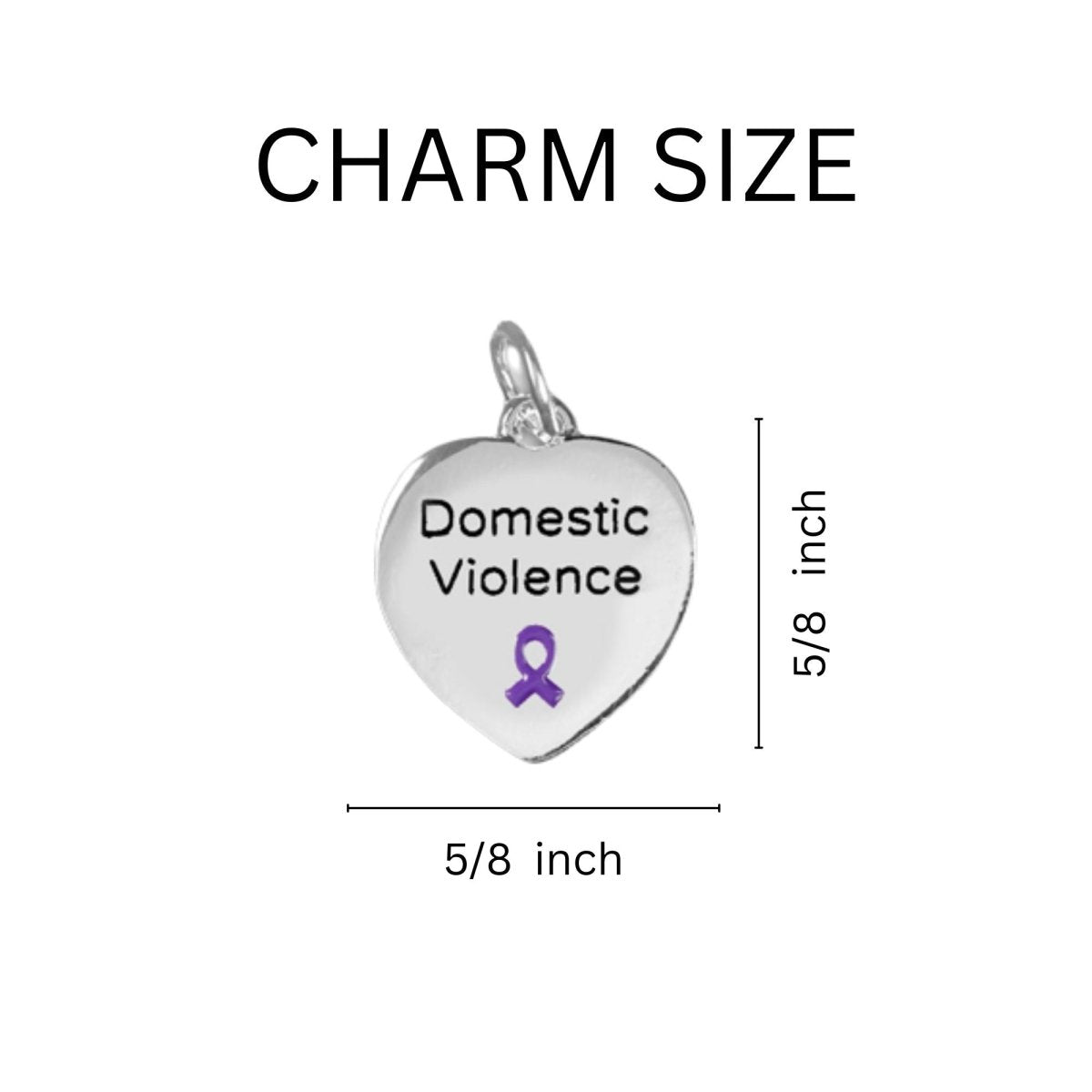 Domestic Violence Awareness Partial Beaded Bracelets