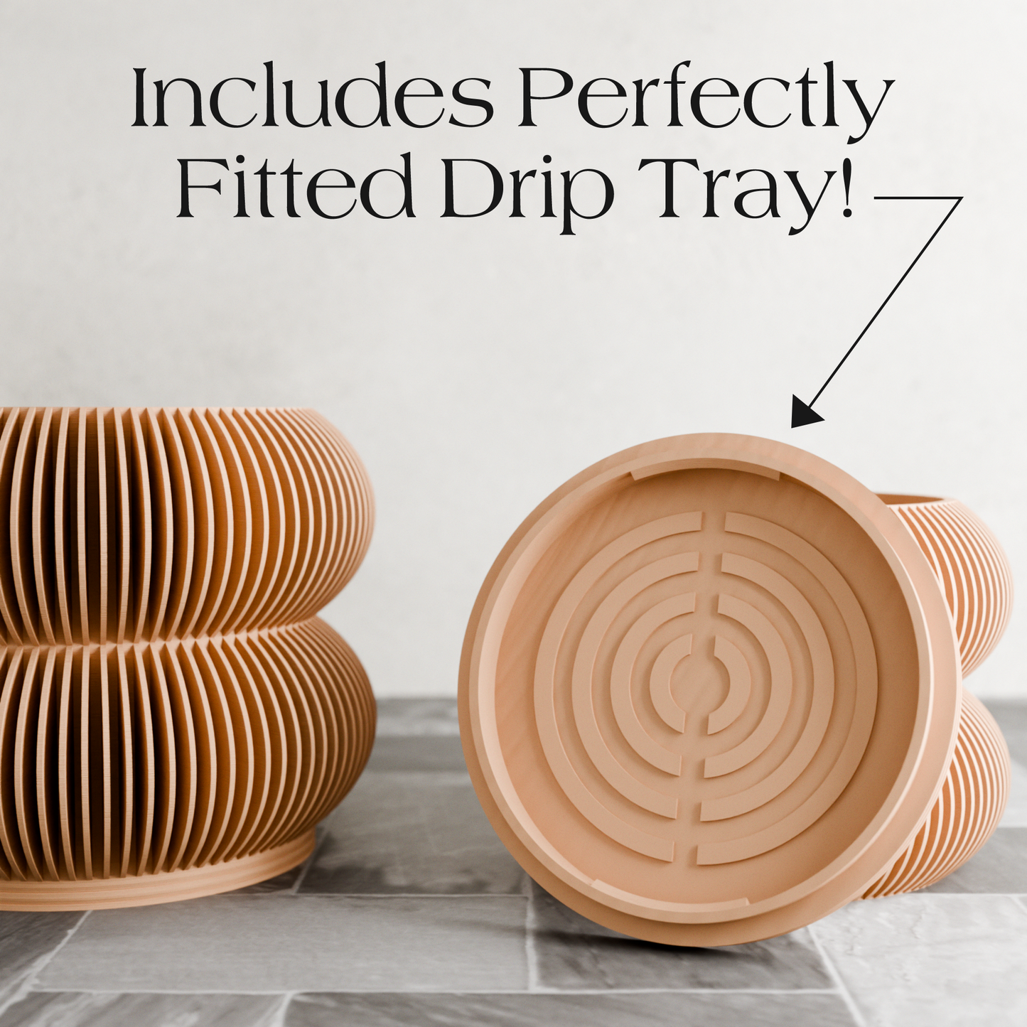 Double BUBBLES Planter