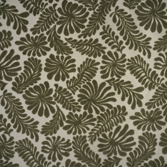EDEN - BOTANICAL CUT VELVET UPHOLSTERY FABRIC BY THE YARD
