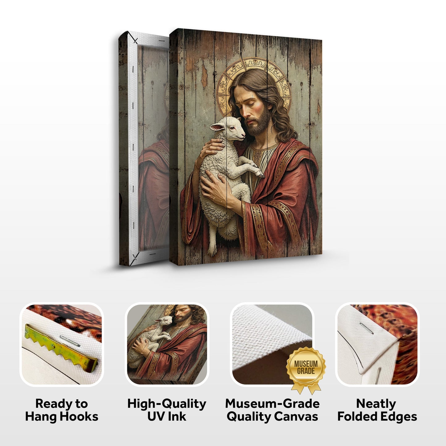 Jesus The Good Shepherd Wall Art