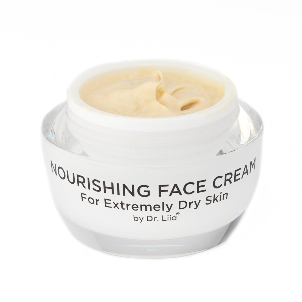 Super Nourishing Calming Face Cream for Extremely Dry & Sensitive Skin – Vegan & Hypoallergenic