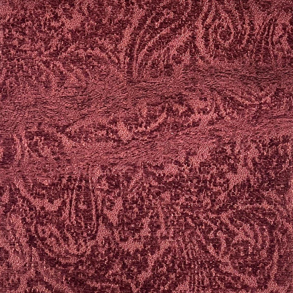 EVERLY - BOUCLE WRAP PAISLEY DESIGN JACQUARD UPHOLSTERY FABRIC BY THE YARD