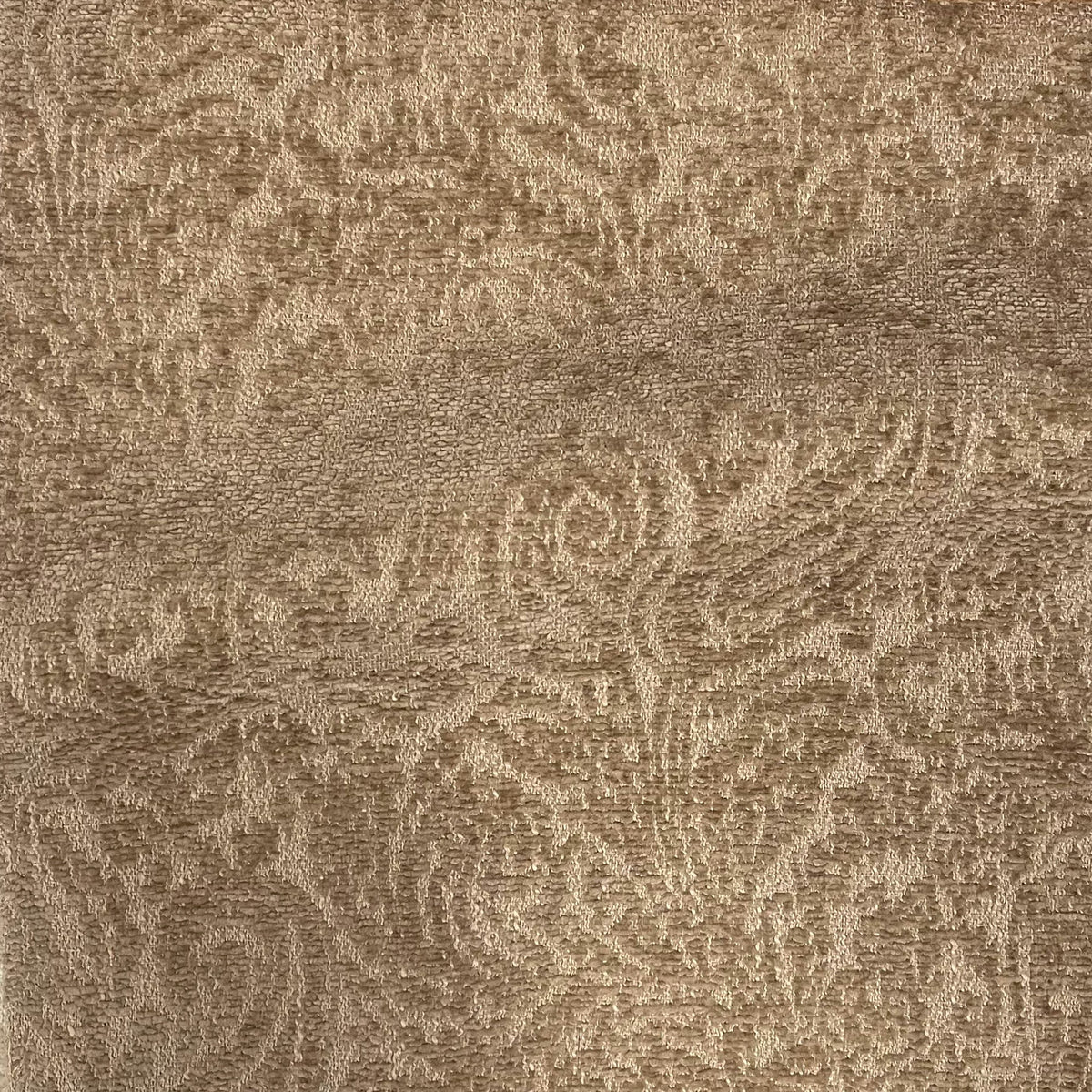 EVERLY - BOUCLE WRAP PAISLEY DESIGN JACQUARD UPHOLSTERY FABRIC BY THE YARD