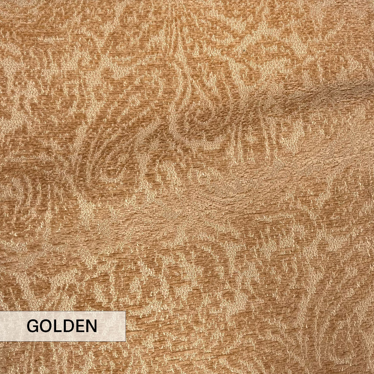 EVERLY - BOUCLE WRAP PAISLEY DESIGN JACQUARD UPHOLSTERY FABRIC BY THE YARD