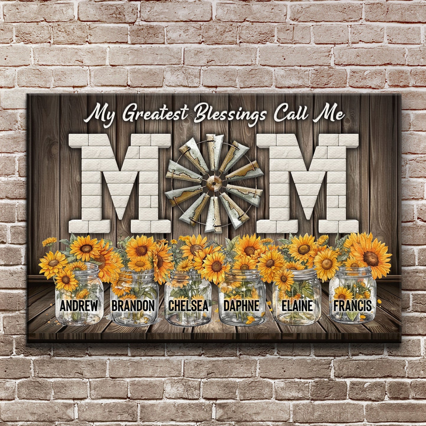 Mother's Day My Greatest Blessings Call Me Mom