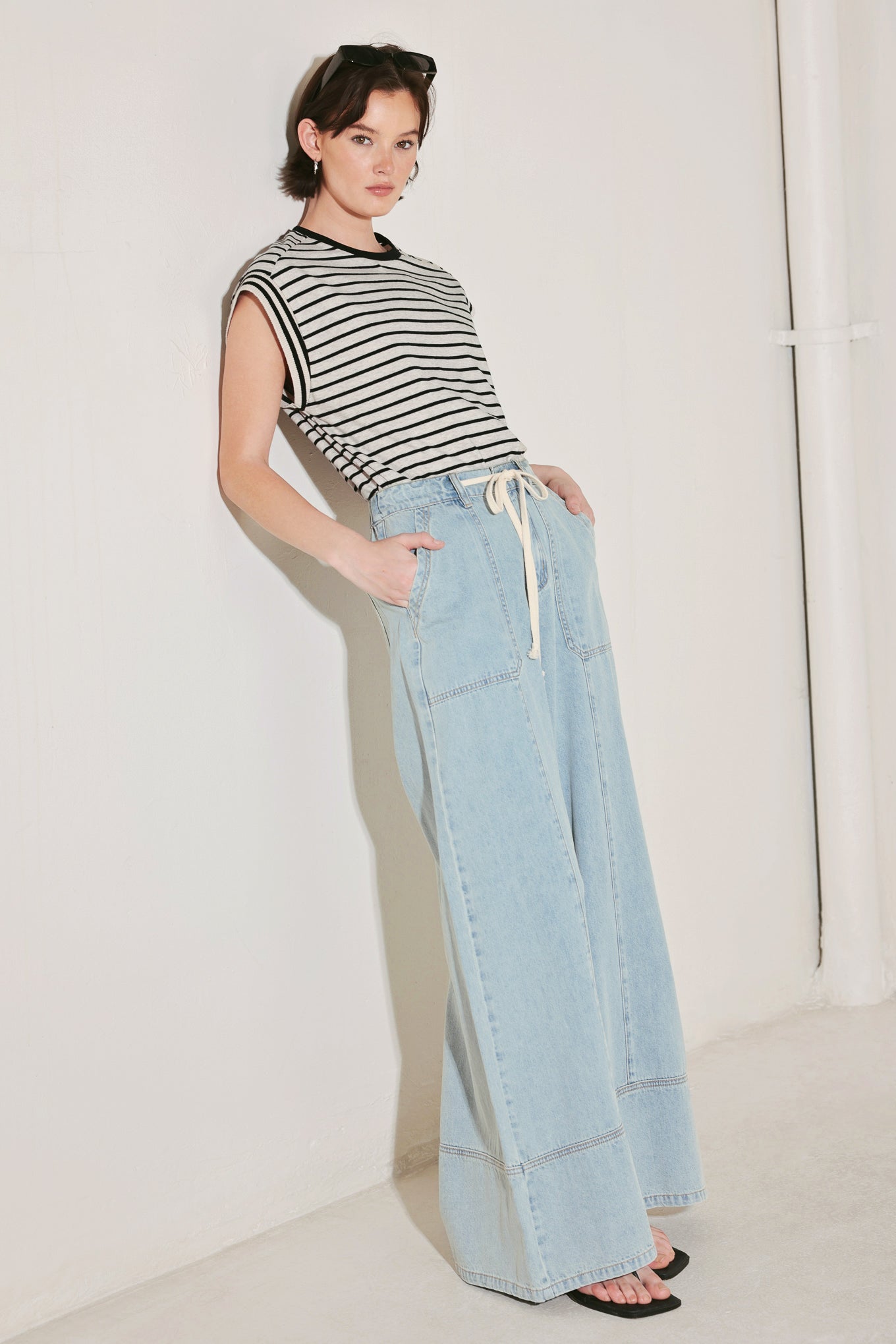 WEEKEND SOUNDTRACK DENIM PANTS