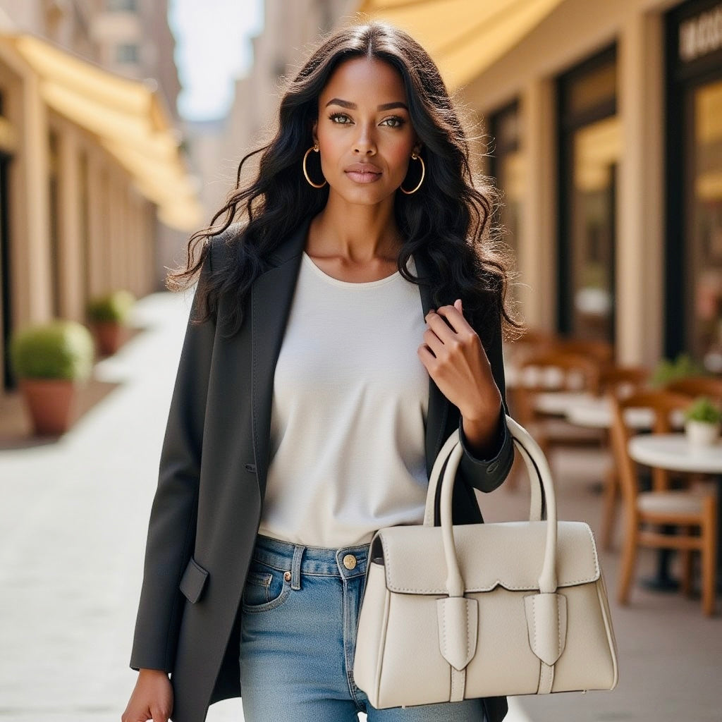 THE BIDDY SATCHEL HANDBAG