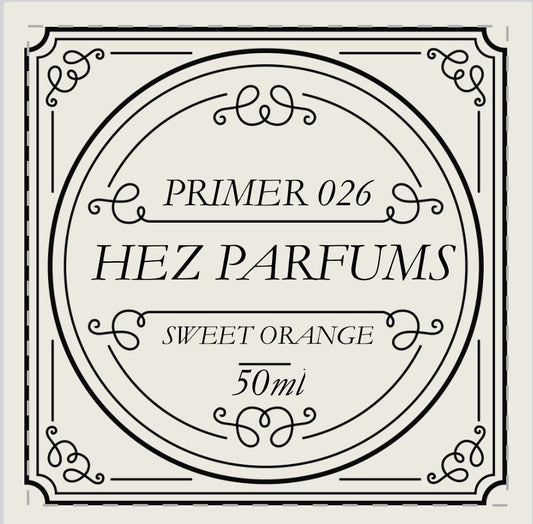 Primer 026 (Fragrance Enhancer) – SWEET ORANGE