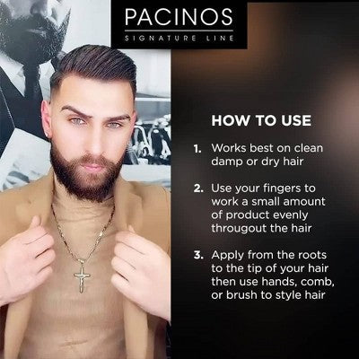 PACINOS Hair Hold Matte Clay 4oz - New
