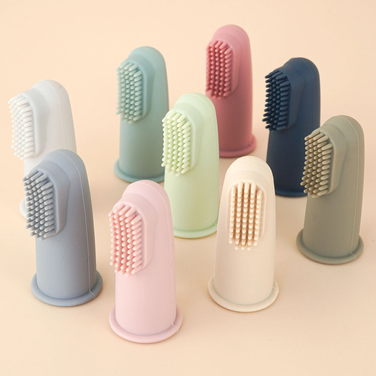 Children's Teeth Oral Care Cleaning Brush Baby Health Finger Toothbrush Newborn Baby Items Travel Portable Accessories