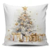 Super Soft Personalized Christmas Tree Cushion Cover Home Decorative Pillowcase with Sublimation Printing