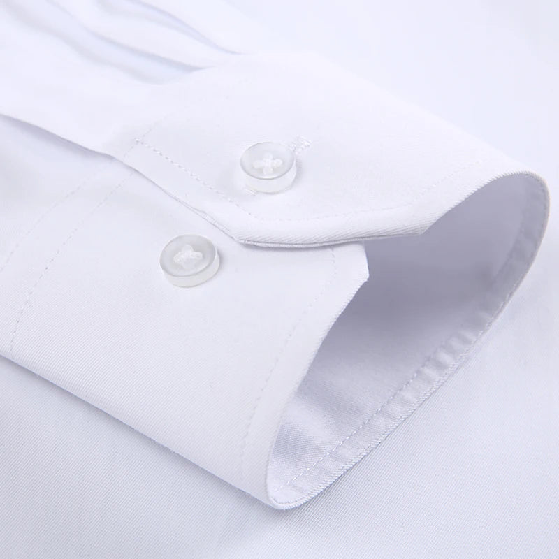 Men's Classic Long Sleeve Standard-fit Dress Shirts