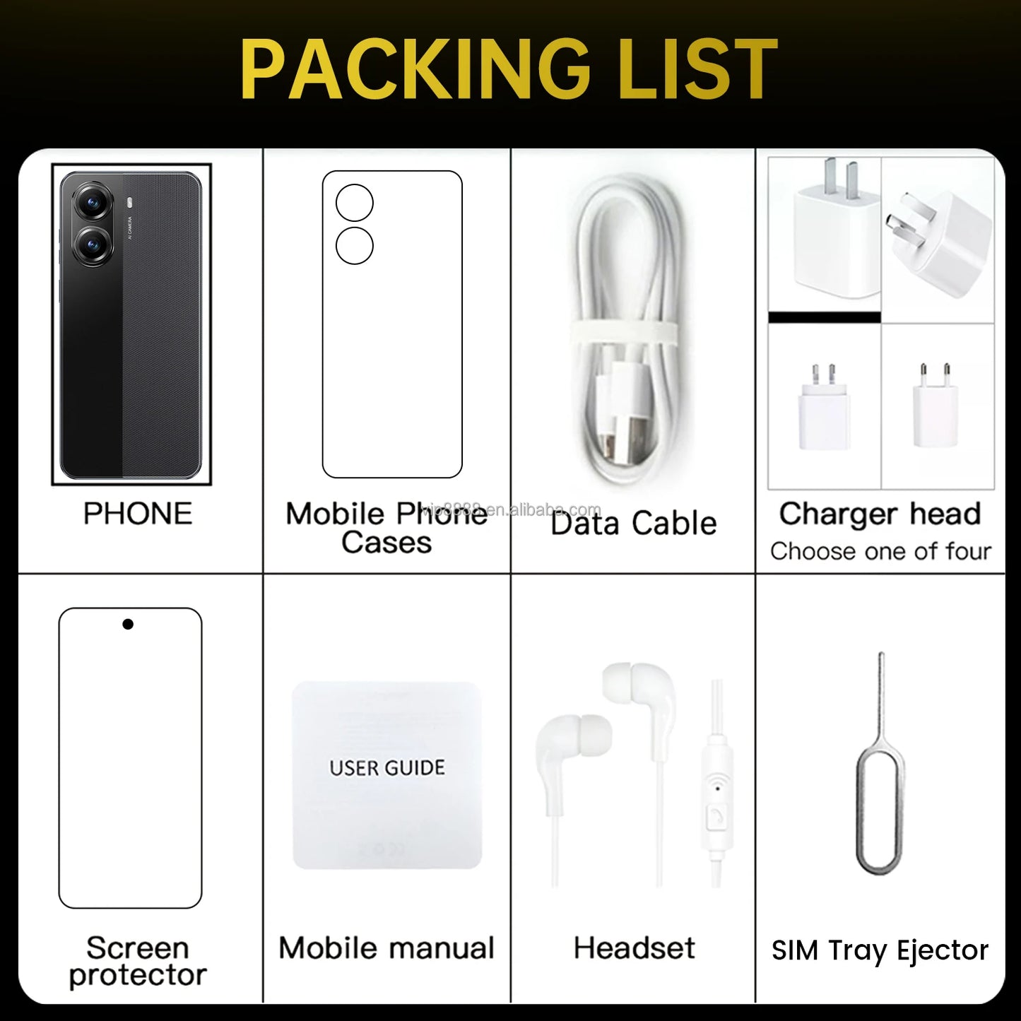 High Quality X7 Pro 16+1TB Smartphone 7.3 Inch Big Screen Android 14 Cellphones Mobile