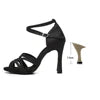 Women's High-Heeled Latin Dance Shoes Soft-Soled Breathable Indoor Party Dance Adult Shoes Stage Performance Dance