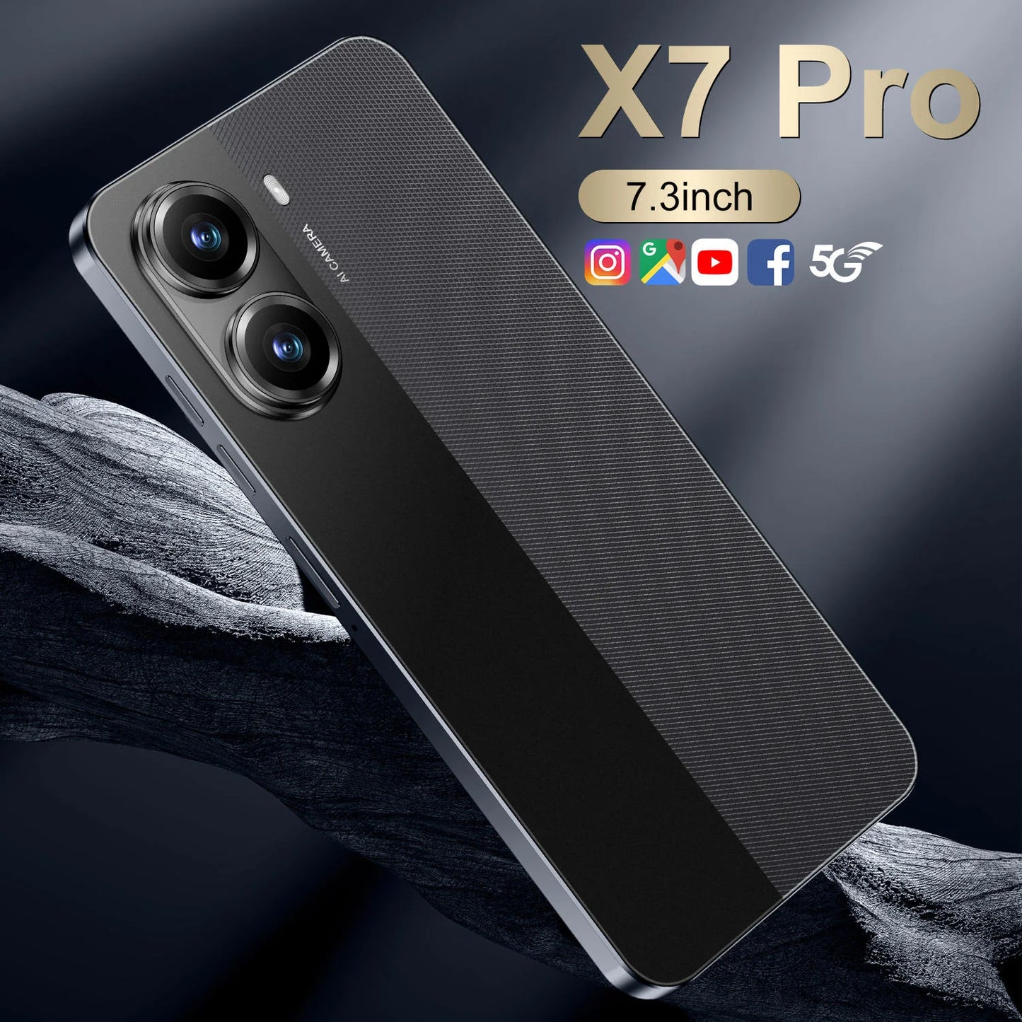 X7 Pro 16GB+1TB 5G LTE Dual-Slot Dual Standby Smart Android 14 6999mAh AMOLED 144Hz 108MP Rear Camera Smartphone