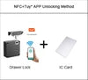 Cabinet Lock IC Card Drawer Smart Lock Ttlock Magnetic Lock Phone NFC Card Keyless Unlock Drawer