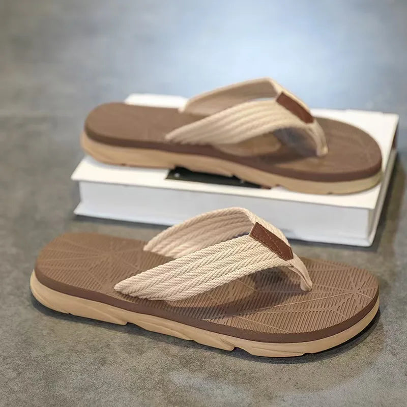 Lightweight and Comfortable New Outdoor Men's Flip-flops for Summer