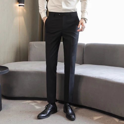Men's Formal Dress Trousers, Asian Size Man Slacks
