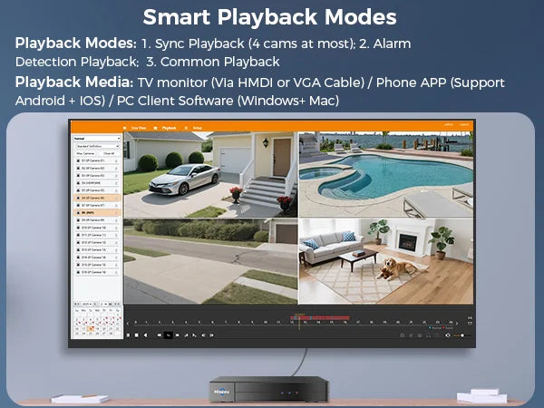 8CH POE Dome IP Camera Kit Dual Light Full Color Night Vision 12MP 4K CCTV Security System Wide Angle Function Network NVR Cloud