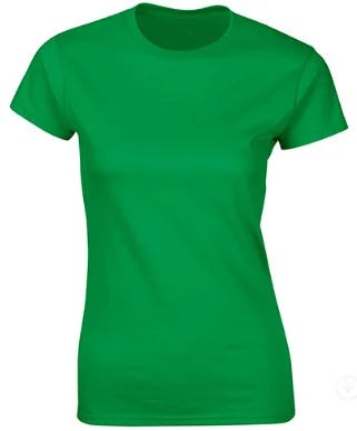 100% Cotton Women's T-Shirts Short Sleeves Solid Color